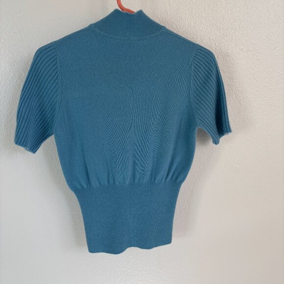 Maria Di Ripabianca Cashmere Baby Blue Size 8 - Picture 2 of 3